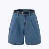 Denim Bermuda Shorts - Denim