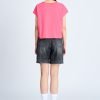 Denim Bermudas Shorts - Black