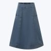 Denim Circular Skirt - Denim