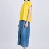 Denim A-Line Skirt - Denim