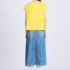 Denim A-Line Skirt - Denim