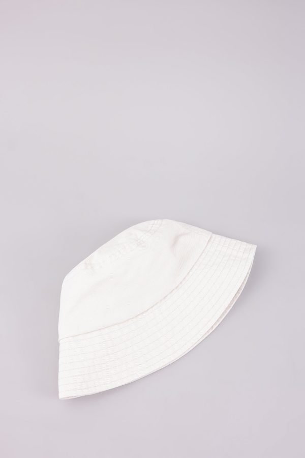 Wide Brim Sun Hat - Ecru