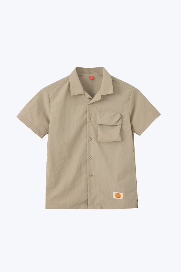 Utilty Button-Up Shirt - Sage