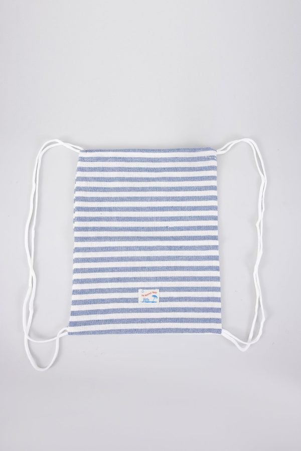 Striped Beach Towel - Blue