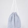 Striped Beach Towel - Blue