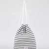 Striped Beach Towel - Cream