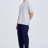 Classic Polo Tee - Steel Grey