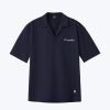 Vacay Mode Cuban Shirt - Navy