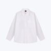 MBL900434Y_WHITE Button Up Classic Shirt - White