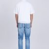 Relaxed Cut Knit Polo - Cream