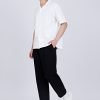 Pleated Wide Pants - Black