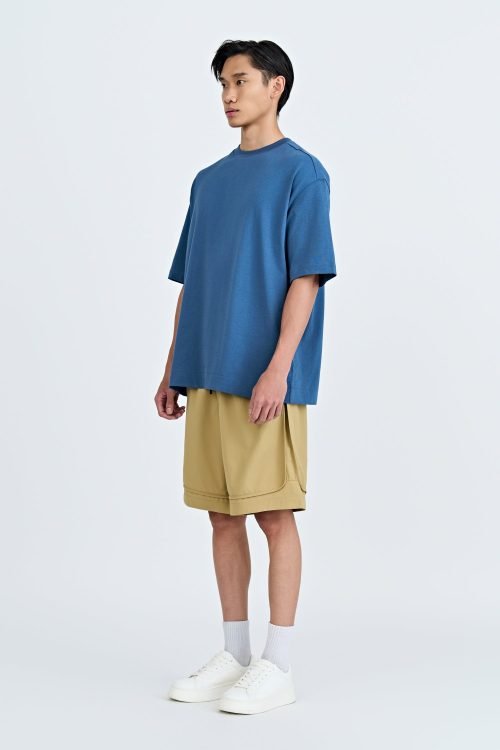 Utility Drawstring Shorts - Khaki