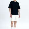 (C) Oversized Fit Heavyweight Tee - Black