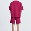 MT900249D_PLUM-3 (C) Oversized Fit Heavyweight Tee - Plum