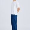 (A) Essential Crew Neck Tee - Cream