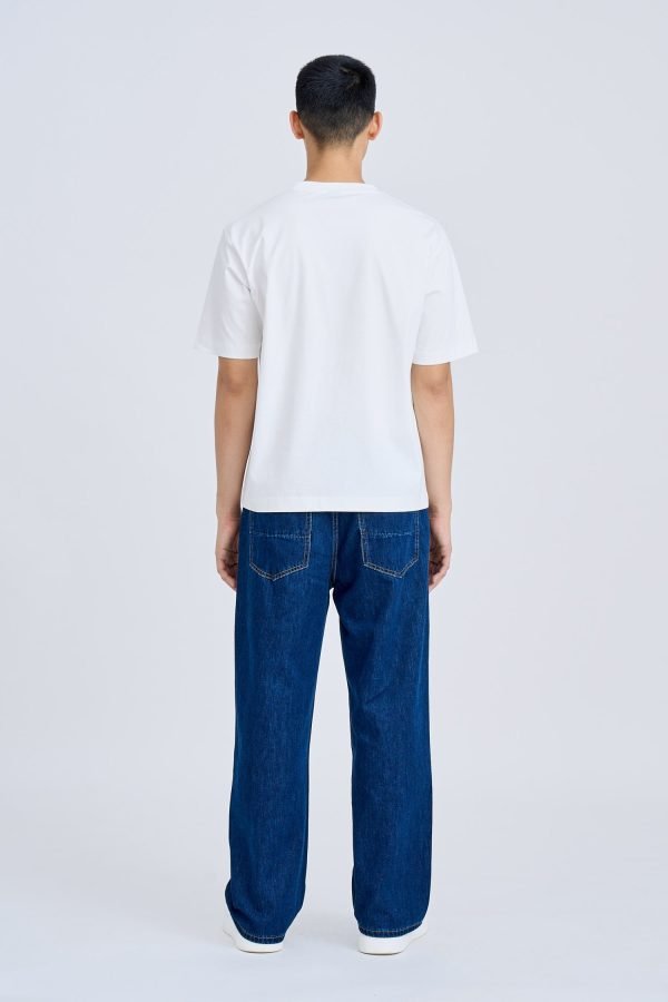 (A) Essential Crew Neck Tee - Cream