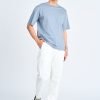 (A) Essential Crew Neck Tee - Elephant Grey