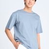 (A) Essential Crew Neck Tee - Elephant Grey