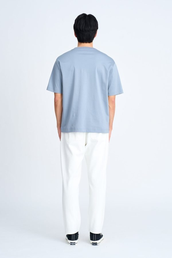 (A) Essential Crew Neck Tee - Elephant Grey