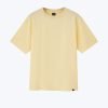 (A) Essential Crew Neck Tee - Light Yellow