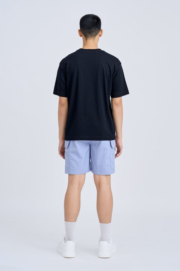 Utility Roll-Up Pocket Tee - Black