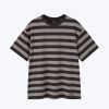 (C) Broad Stripes Tee - Grey