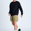 Cotton Blend Crew Neck Sweater